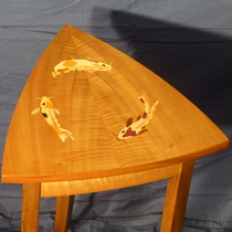 wine glass table